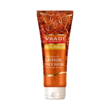 VAADI Saffron Face Wash with Sandal Extract 60ml - SHOPPE.LK