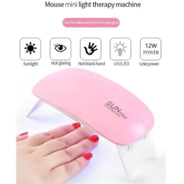 LED Nail Lamp for Quick & Easy Nail Gel Curing - SHOPPE.LK