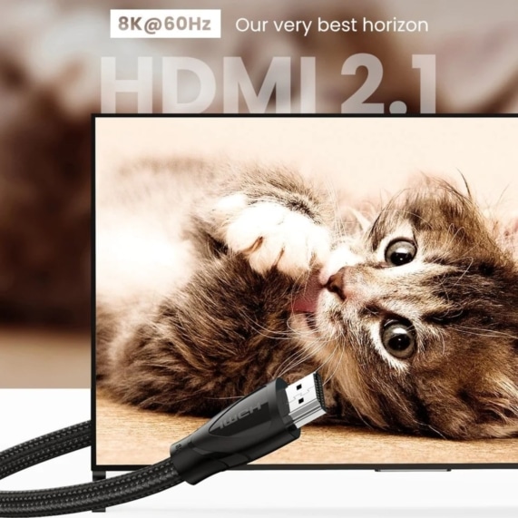 UGREEN 8K HDMI 2.1 Cable 3M - Ultra HD 48Gbps High-Speed Transmission - SHOPPE.LK