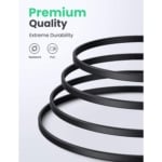 UGREEN CAT8 Ethernet Cable 0.5M - High-Speed 40Gbps, Flat & Flexible, Stable Wired Connection - SHOPPE.LK