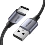 UGREEN USB-A to USB Type-C Cable Nickel Plating Aluminum Braid 1M - SHOPPE.LK