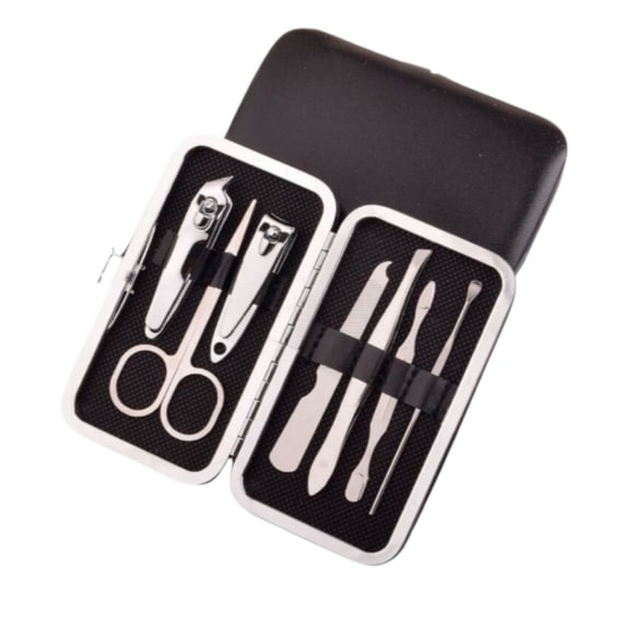 7-Piece Manicure and Pedicure Tool Set for At-Home or Salon Use - SHOPPE.LK