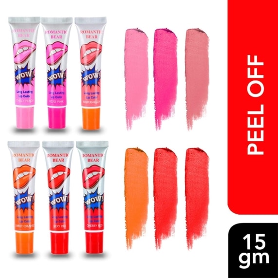 WOW Magic Color Peel Off Lip Mask - Long-Lasting and Waterproof - SHOPPE.LK