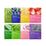 BIOAQUA Fruit Plant Facial Mask - For Moisturizing Hydrating 8Pcs Set - SHOPPE.LK