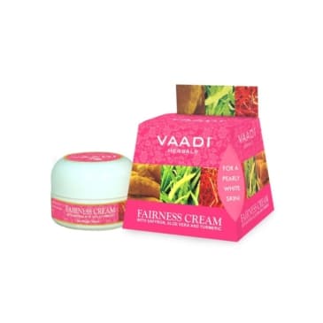 VAADI Fairness Saffron Cream with Aloe Vera & Turmeric Extract Lightens Marks & Blemishes 30g - SHOPPE.LK