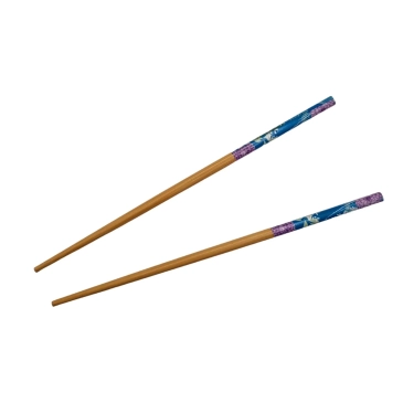 Bamboo Chopsticks with Cherry Blossoms Design - 1 pair - SHOPPE.LK