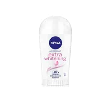 NIVEA Anti-Perspirant Extra Whitening Deodorant 40ml - SHOPPE.LK