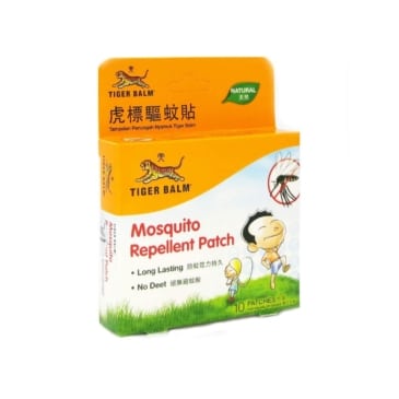 TIGER BALM Mosquito Repellent Patch 10Pcs - Natural Protection for Your Little Ones - SHOPPE.LK