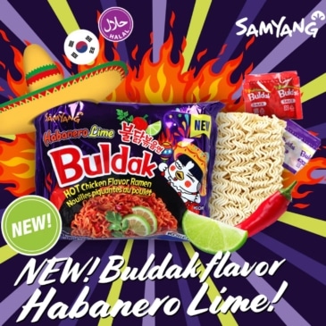 Samyang Buldak Habanero Lime Ramen 135g - SHOPPE.LK