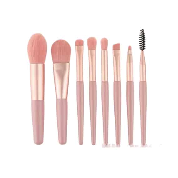 Premium 8-Piece Makeup Brush Set for Flawless Application - SHOPPE.LK