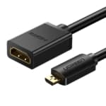 UGREEN Mini HDMI to HDMI Cable - High-Speed Male to Female Cable for 3D & 4K Support - SHOPPE.LK