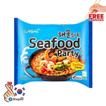 Samyang Seafood Party Ramen 125g - SHOPPE.LK