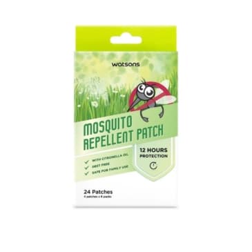 WATSONS Mosquito Repellent Patch 24s - Effective Natural Citronella Protection - SHOPPE.LK