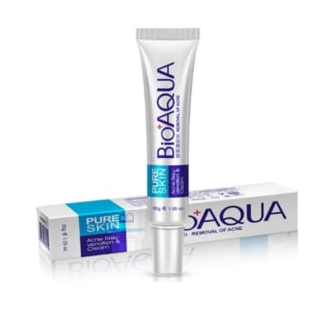 Bioaqua Pure Skin Face Care Acne Treatment Cream - Clear, Smooth, and Radiant Skin - SHOPPE.LK