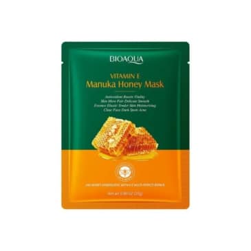 BIOAQUA Manuka Honey Facial Mask with Vitamin E - 5pcs - SHOPPE.LK