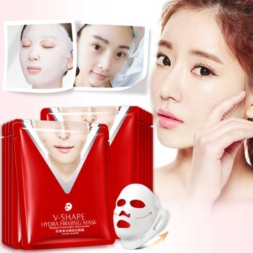 V-Shape Hydra Firming Mask (4pcs) - SHOPPE.LK