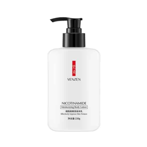 VENZEN Nicotinamide Moisturizing Body Lotion | Nourish, Hydrate, and Even Out Skin | 220g - SHOPPE.LK