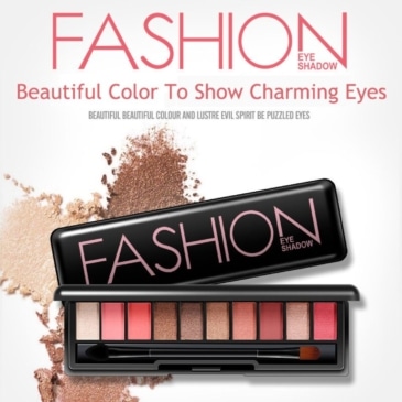 BIOAQUA Fashion 10 Color Eye Shadow - Image 2