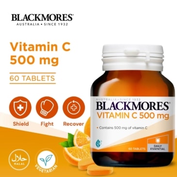 Blackmores Vitamin C 500 60s - Buy 2 and Get 2nd Product 50% Off - SHOPPE.LK