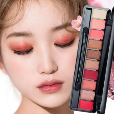 BIOAQUA Fashion 10 Color Eye Shadow - Image 3