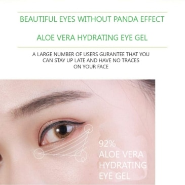 BIOAQUA Moist & Smooth Aloe Vera Eye Cream | Hydrating & Firming | 20g - SHOPPE.LK