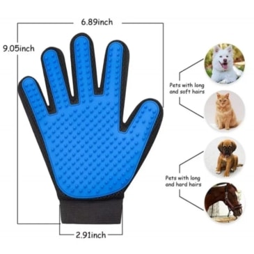 Pet Grooming Glove | Effective Hair Removal - SHOPPE.LK