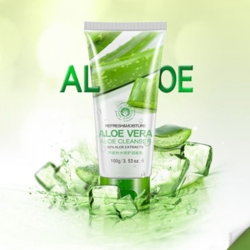 BIOAQUA Refreshing Aloe Vera Cleanser - Deep Cleansing & Moisturizing | 100g - SHOPPE.LK