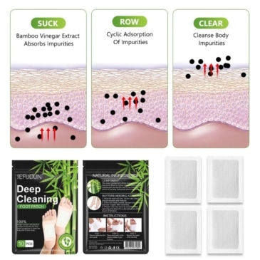 SEFUDUN Detox Deep Clean Foot Patch 10Pcs - Image 4