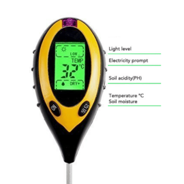Digital 4-in-1 Soil Tester | Moisture, pH, Temperature, Sunlight - SHOPPE.LK
