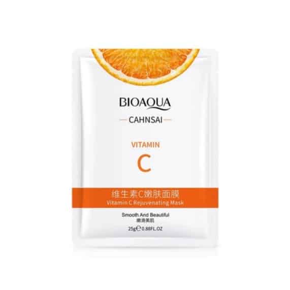 BIOAQUA Cahnsai Vitamin C Face Mask 4pcs - SHOPPE.LK