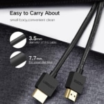 UGREEN Slim HDMI Cable HDMI to HDMI Cable HDMI 2.0 4K 3D (2M) - SHOPPE.LK