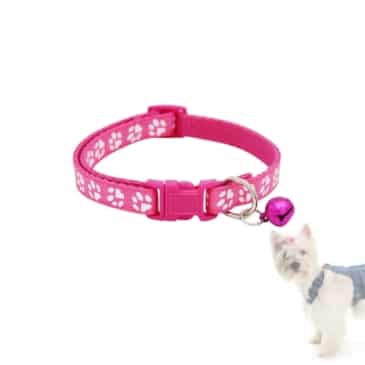 Stylish Dog and Cat Collar Belt with Bell - SHOPPE.LK