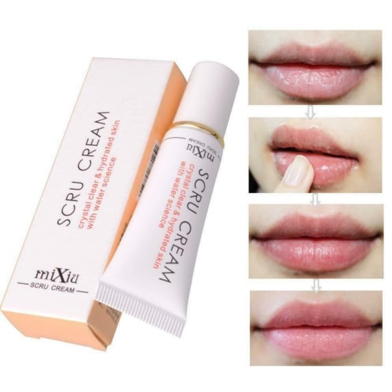 MiXiu Scru Cream - Lips Moisturization and Glossy Finish - SHOPPE.LK