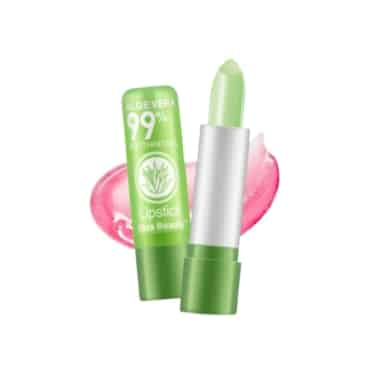 Aloe Vera Moisturizing Lipstick 2pcs - Long-Lasting Hydration - SHOPPE.LK