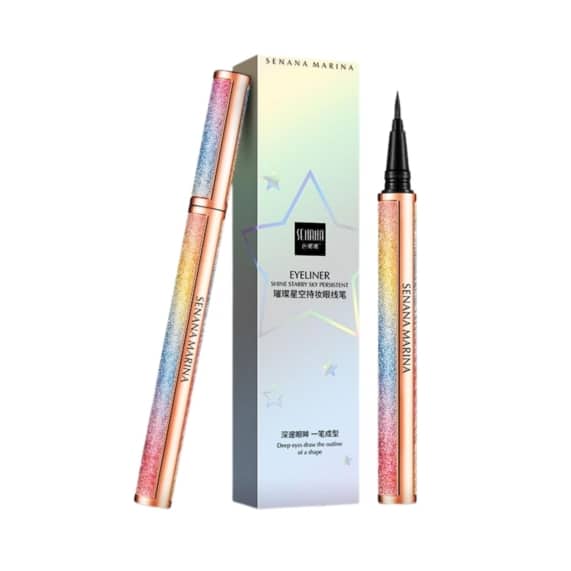 SENANA Eyeliner Waterproof Sweatproof Starry Sky Eye Liner - SHOPPE.LK