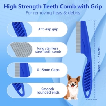 Flea Lice comb for Cats and dogs - Type 1 - SHOPPE.LK