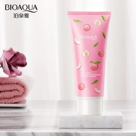 BIOAQUA Peach Amino Acid Cleanser for Nourishing and Hydrating - 100g - SHOPPE.LK