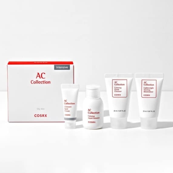 COSRX AC Collection Intensive Trial Kit - Clear, Refresh, and Soothe Your Skin - SHOPPE.LK