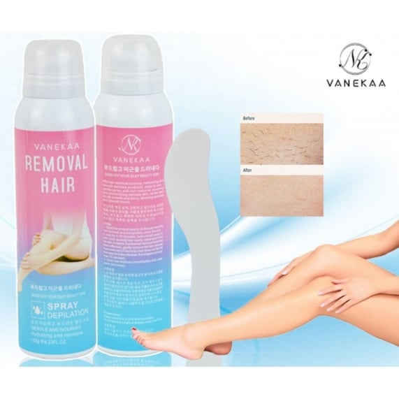 Vanekaa Painless Hair Removal Spray - Effortless Hair Removal Solution - SHOPPE.LK