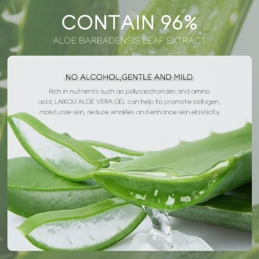 LAIKOU Moisturizing Aloe Vera Soothing Gel - 60g - Image 4