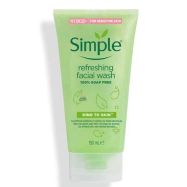 SIMPLE Refreshing Facial Wash Gel - Kind to Skin with Vitamin Goodness - Image 2