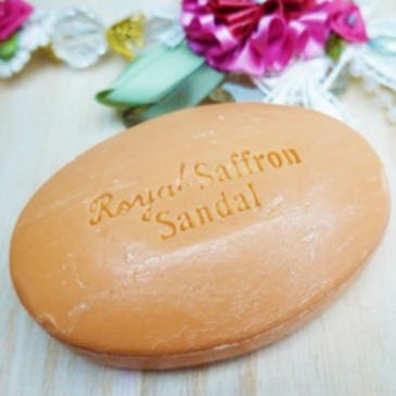 Saffron Sandalwood Soap for Enhanced Complexion and Fresh Skin - SHOPPE.LK