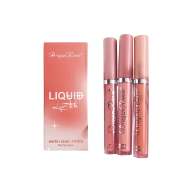 DRAGON RANEE Liquid Lipstick Set - Long Lasting, Waterproof (3pcs) - SHOPPE.LK