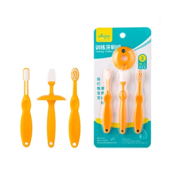 Gentle Kids Toothbrush Set with Safety Shield - SHOPPE.LK