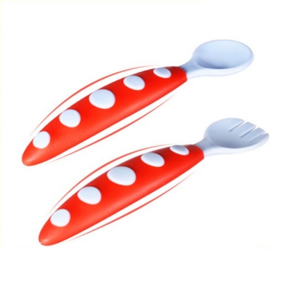 Baby Cutlery Set with Spoon & Fork in Cute Case - SHOPPE.LK