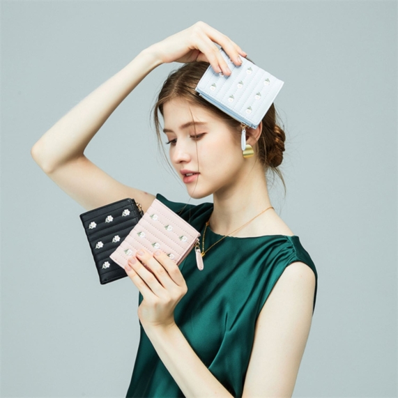 Stylish Embroidered Wallet For Women | SeaGloca - SHOPPE.LK