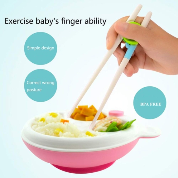 Kids Training Chopstick - Easy to Use Learning Chopsticks - SHOPPE.LK