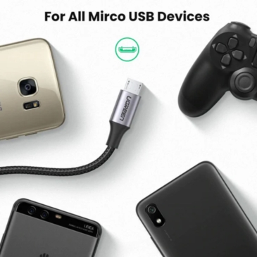 UGREEN Micro USB 2.0 Metal Data Cable Fast and Durable Charging - 1M - SHOPPE.LK