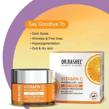 Dr Rashel Vitamin C Day Cream - Antioxidant Formula | Collagen Boost - SHOPPE.LK