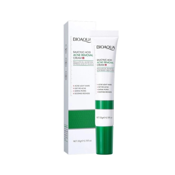 BIOAQUA Salicylic Acid Cream for Acne Removal – 20g - SHOPPE.LK